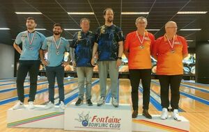 finale régionale doublettes hommes catégorie HONNEUR à FONTAINE